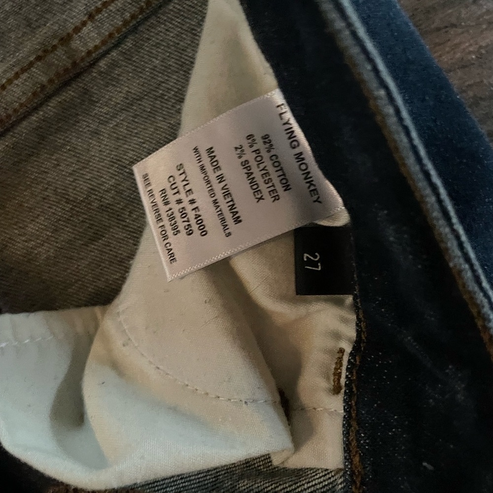 Flying monkey jeans